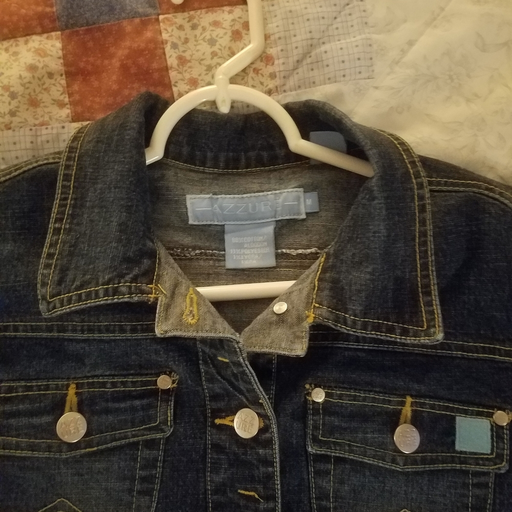Junior half Jean jacket